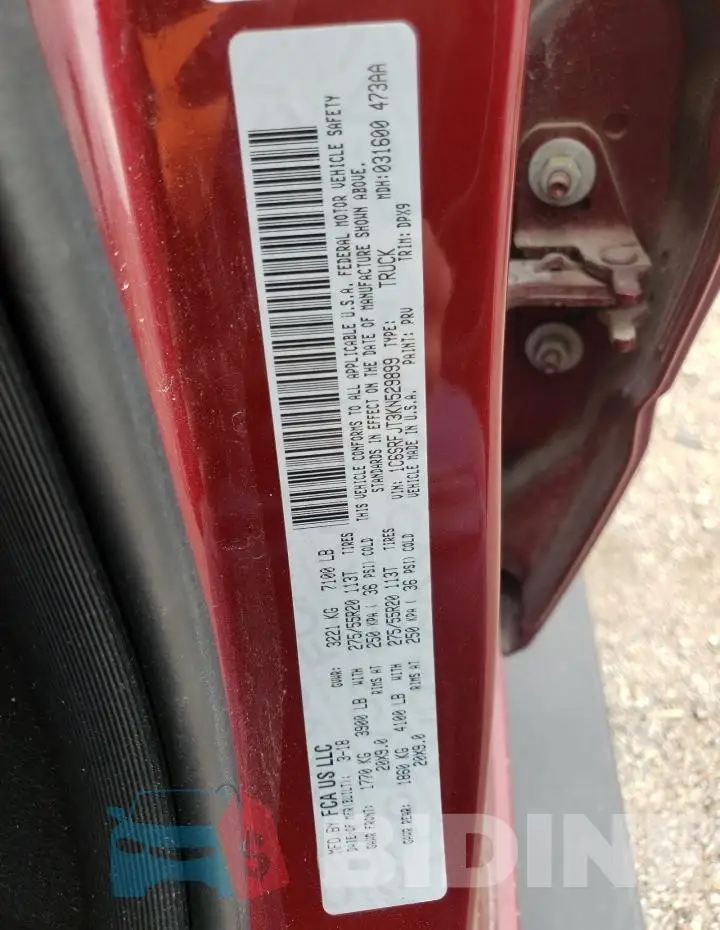 1C6SRFJT3KN529899 Photo# 12