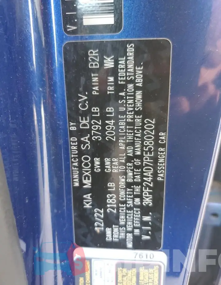 3KPF24AD7PE580202 Photo# 12