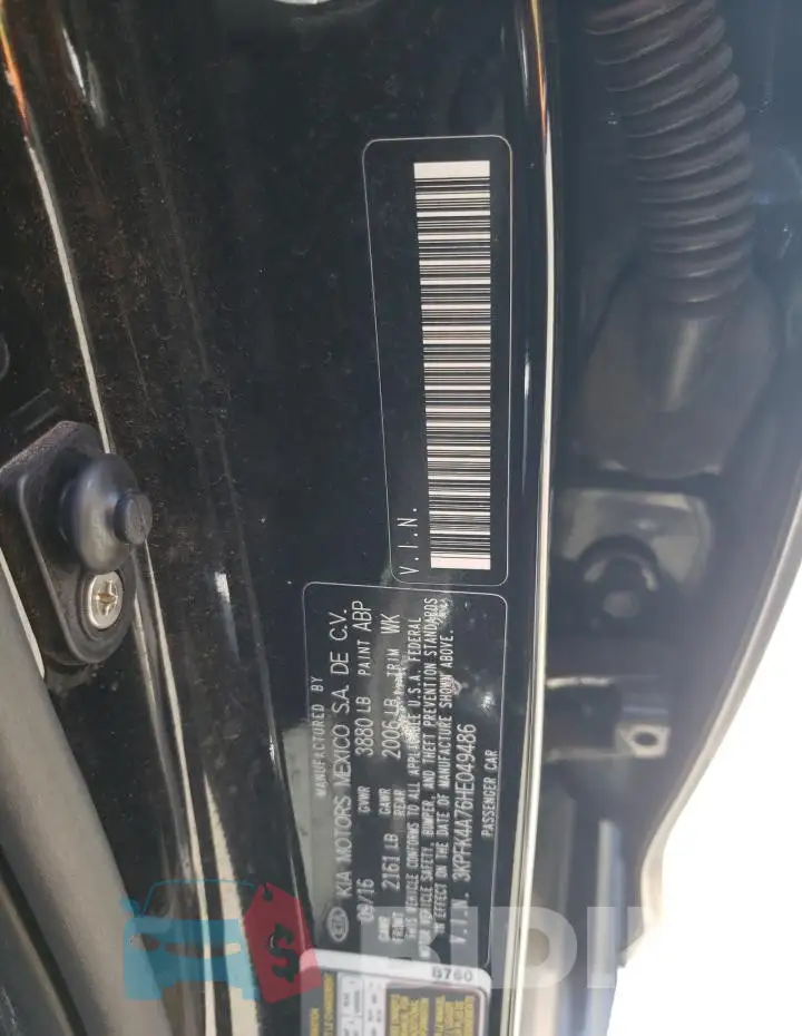 3KPFK4A76HE049486 Photo# 13
