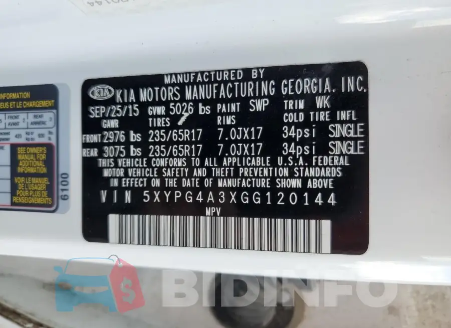 5XYPG4A3XGG120144 Photo# 13
