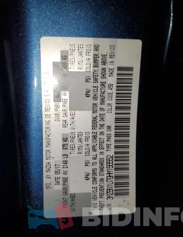 3MZBN1U79HM156552 Photo# 12