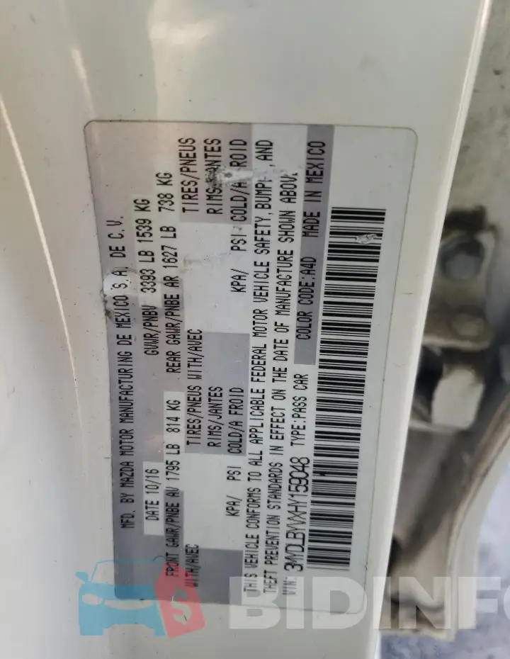 3MYDLBYVXHY159048 Photo# 12