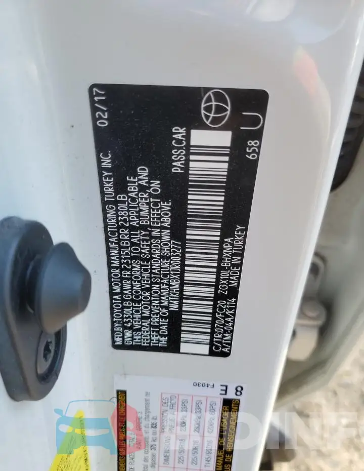 NMTKHMBX1JR003277 Photo# 12