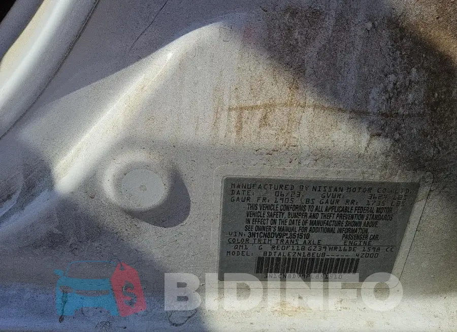3N1CN8DV9PL851510 Photo# 12
