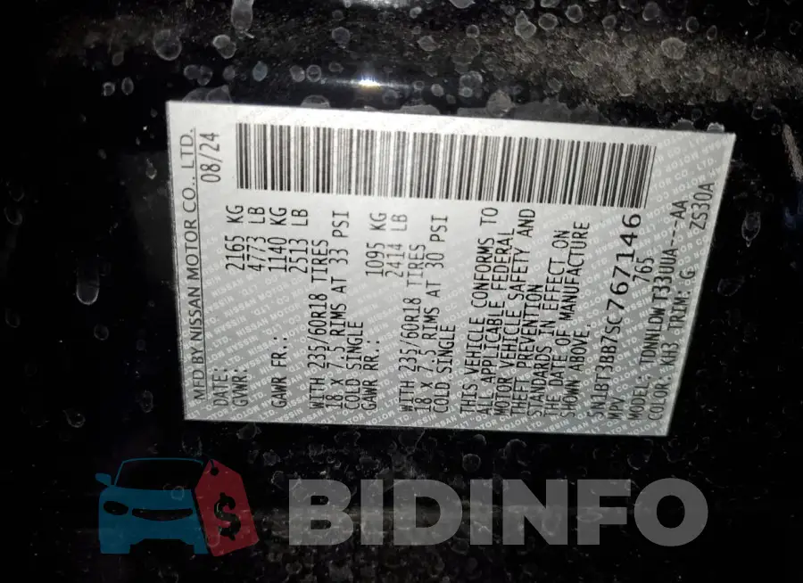 5N1BT3BB7SC767146 Photo# 14