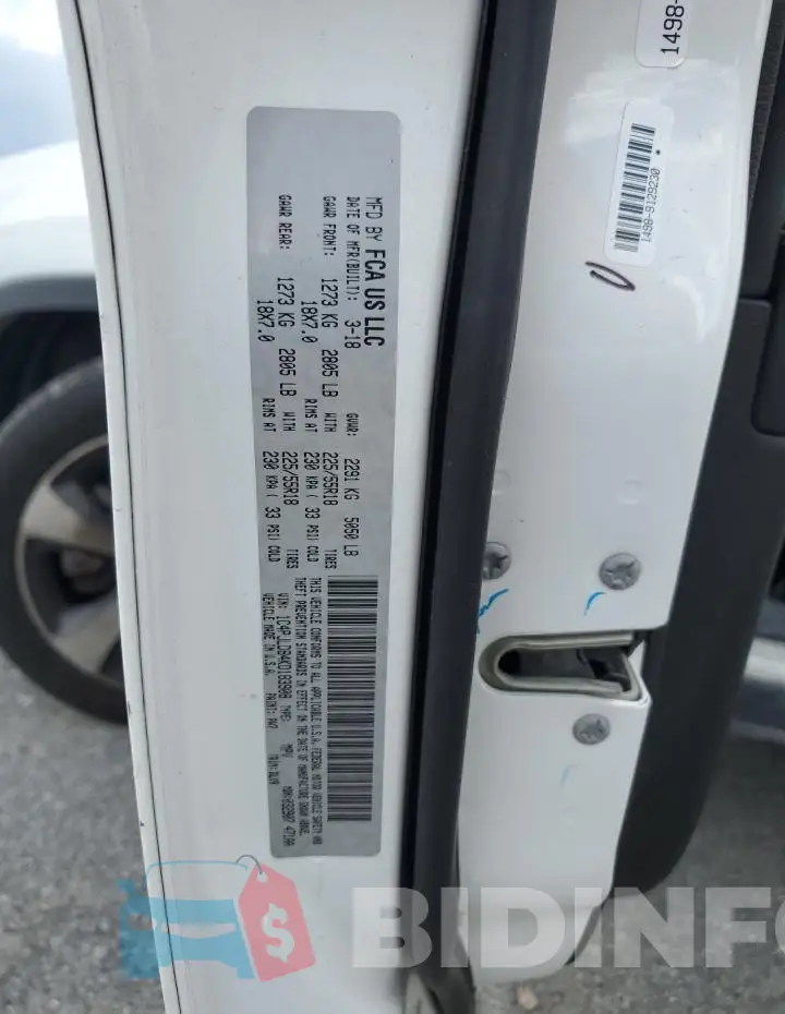 1C4PJLDB4KD183908 Photo# 13