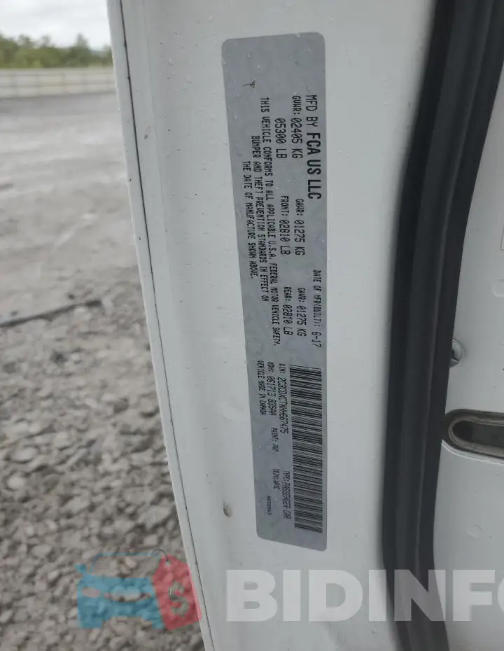2C3CDXCTXHH667475 Photo# 12