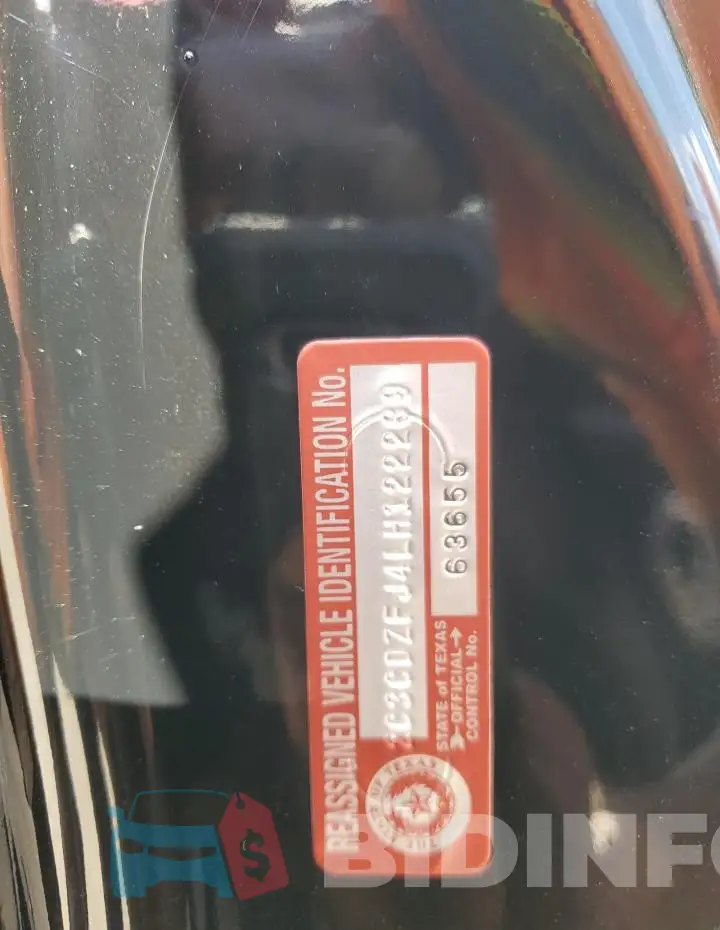 2C3CDZFJ4LH122239 Photo# 12