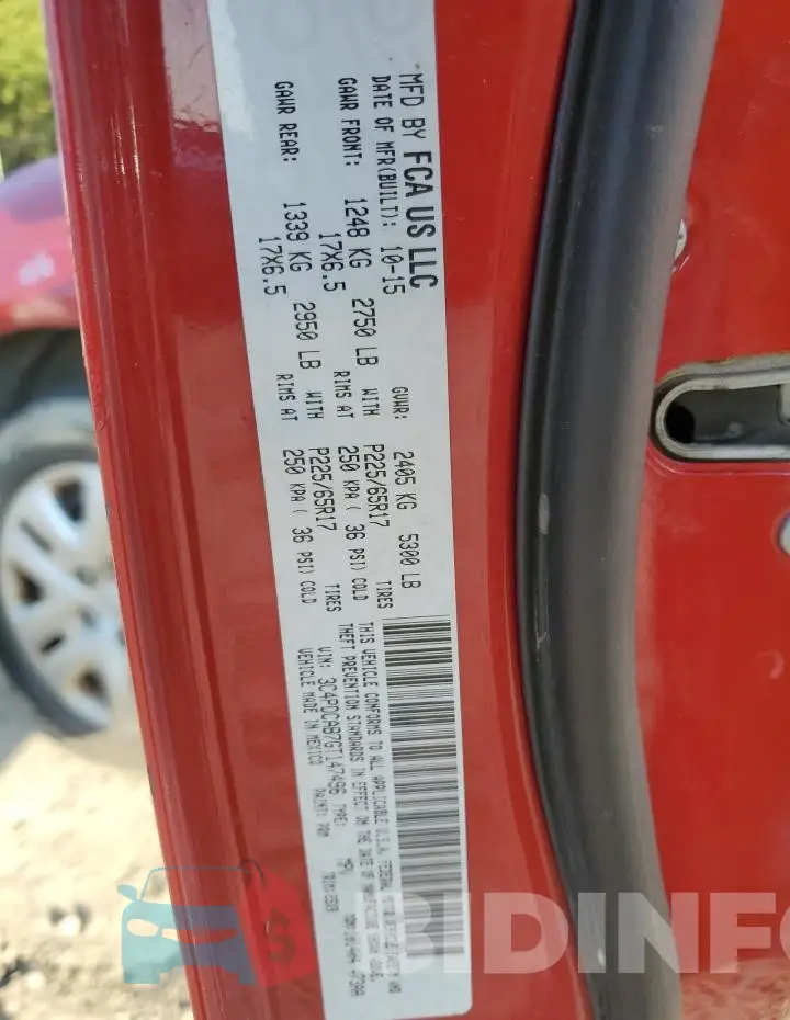 3C4PDCAB7GT147496 Photo# 12