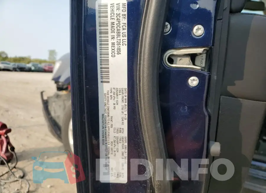 3C4PDCAB8LT261856 Photo# 12