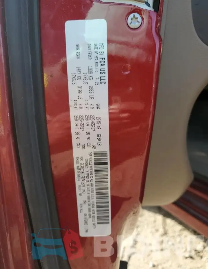 2C4RC1BG1FR741576 Photo# 13