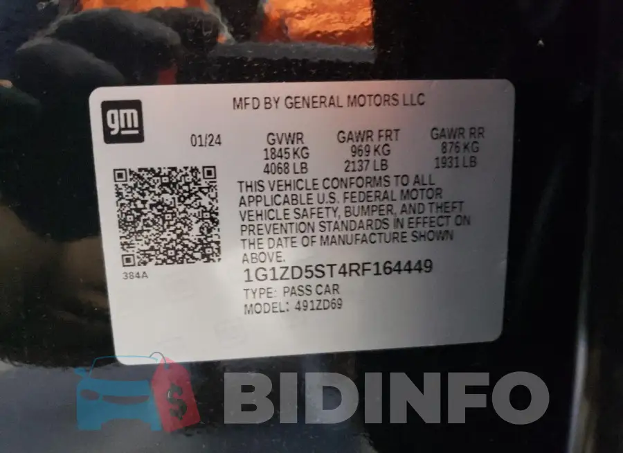 1G1ZD5ST4RF164449 Photo# 13