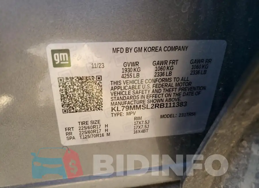 KL79MMSL2RB111383 Photo# 12