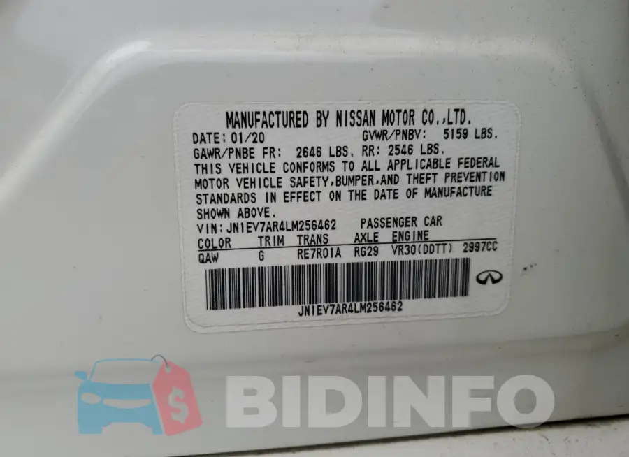 JN1EV7AR4LM256462 Photo# 12
