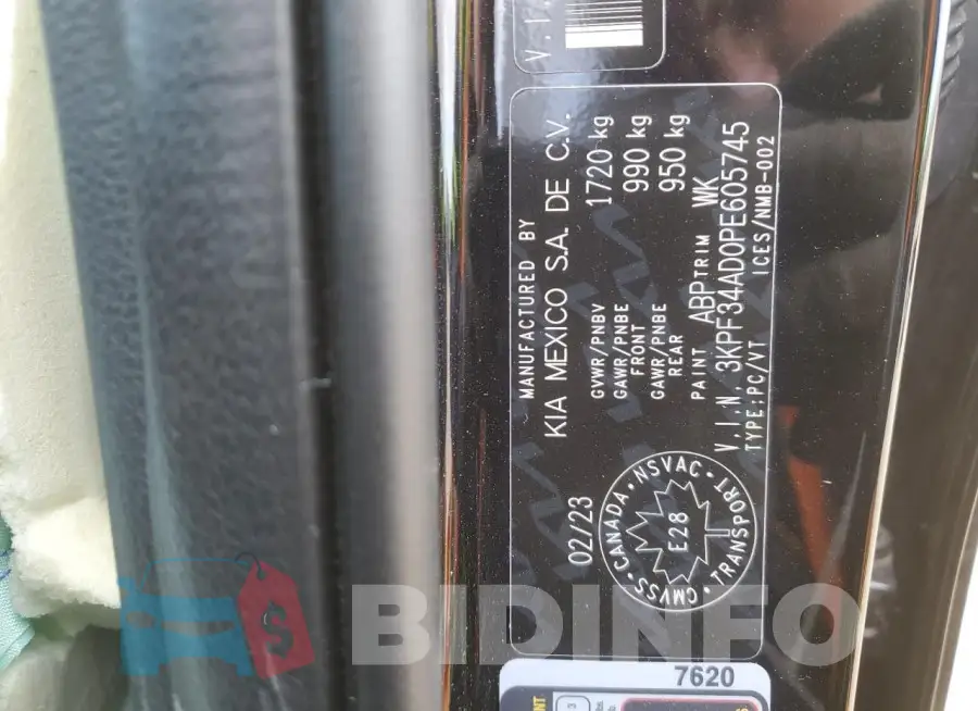 3KPF34AD0PE605745 Photo# 13