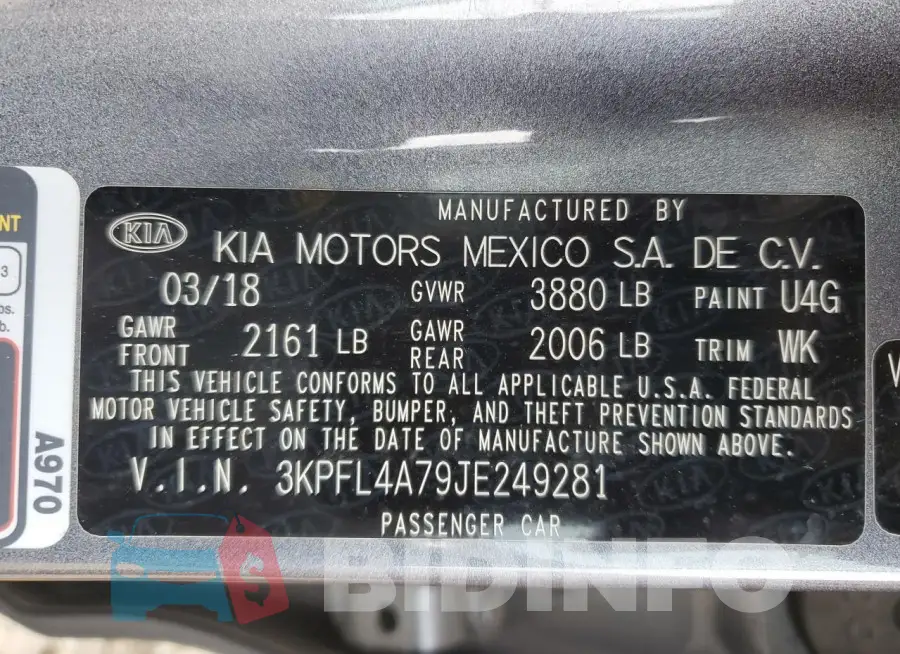 3KPFL4A79JE249281 Photo# 12