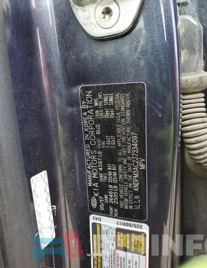 KNDPM3AC2J7334097 Photo# 12