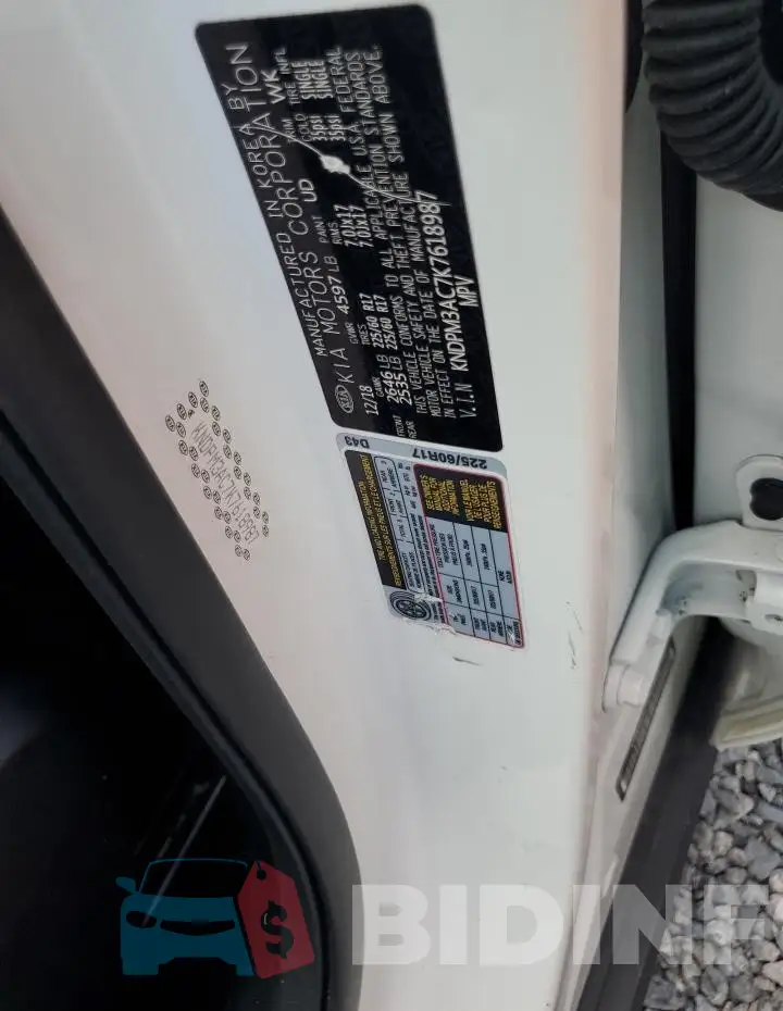 KNDPM3AC7K7618987 Photo# 13