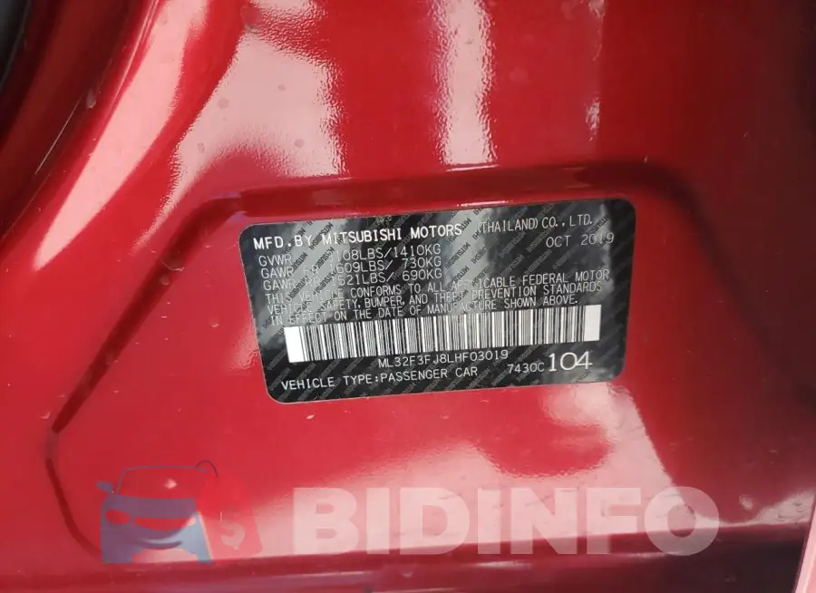 ML32F3FJ8LHF03019 Photo# 12