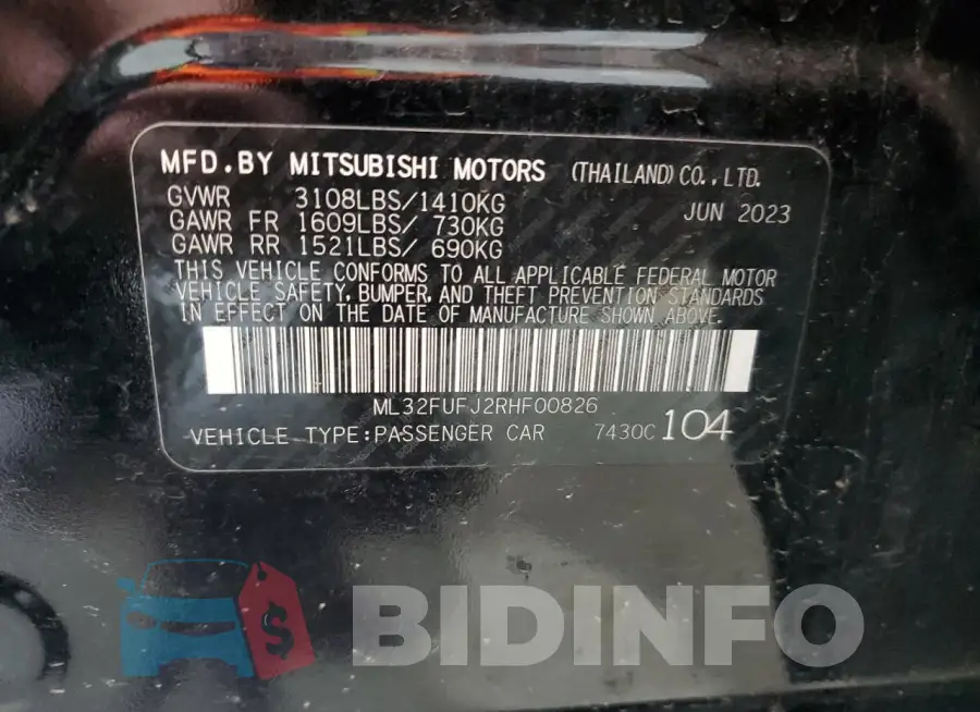 ML32FUFJ2RHF00826 Photo# 12