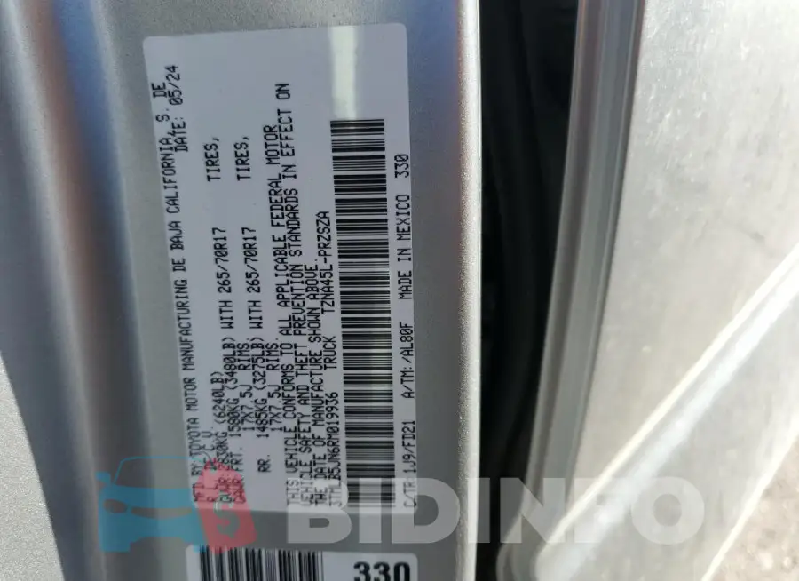 3TMLB5JN6RM019936 Photo# 13