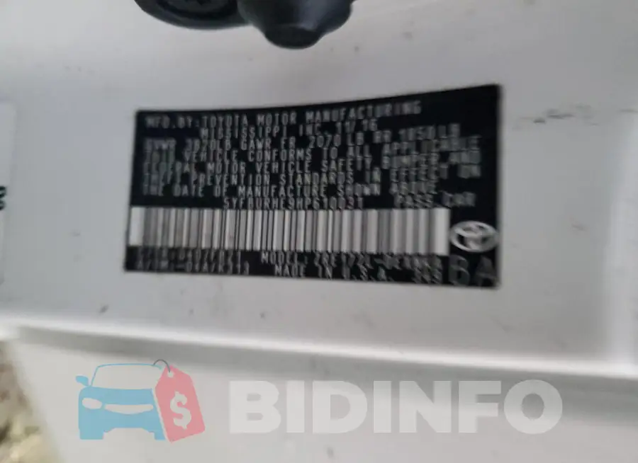 5YFBURHE9HP610031 Photo# 13