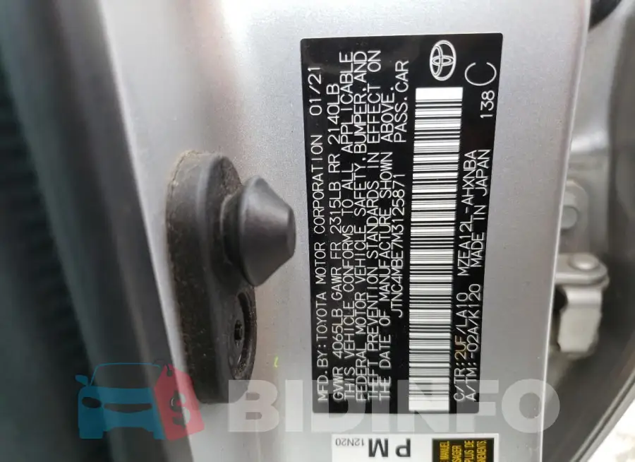 JTNC4MBE7M3125871 Photo# 12