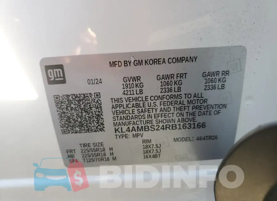 KL4AMBS24RB163166 Photo# 13