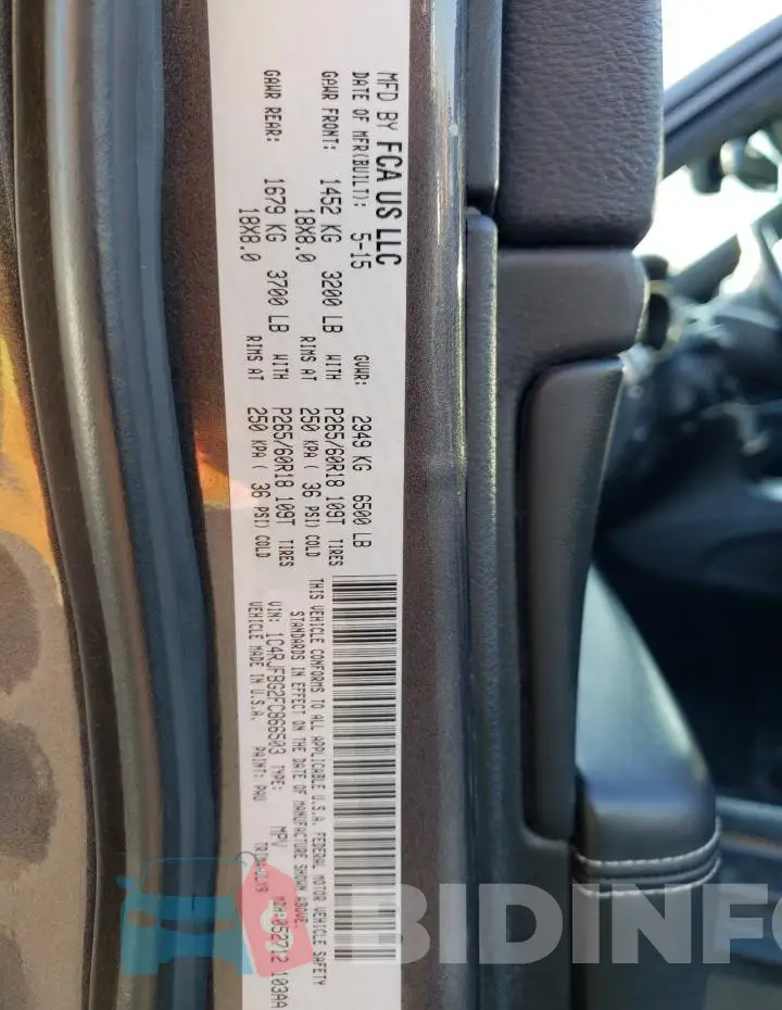 1C4RJFBG2FC866503 Photo# 13