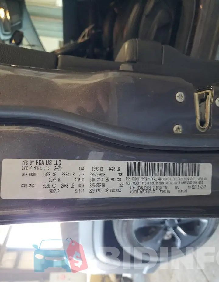 3C4NJCBB3LT211610 Photo# 13