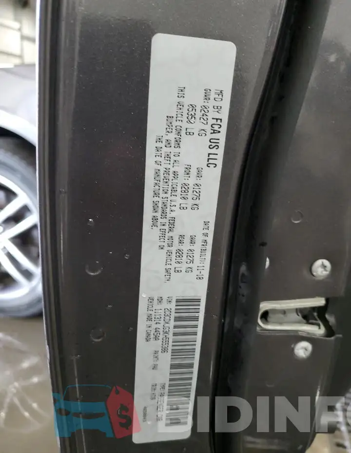 2C3CDXJG3KH555386 Photo# 12