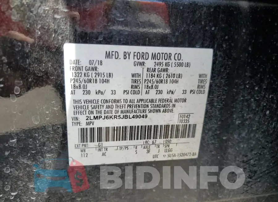 2LMPJ6KR5JBL49049 Photo# 13