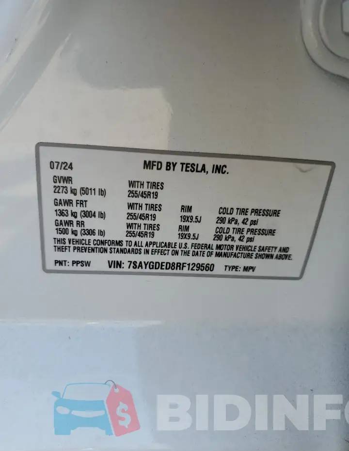 7SAYGDED8RF129560 Photo# 12