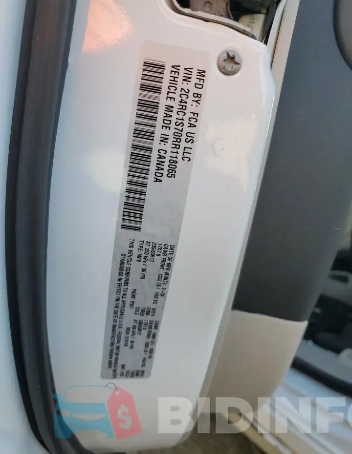 2C4RC1S70RR118065 Photo# 13