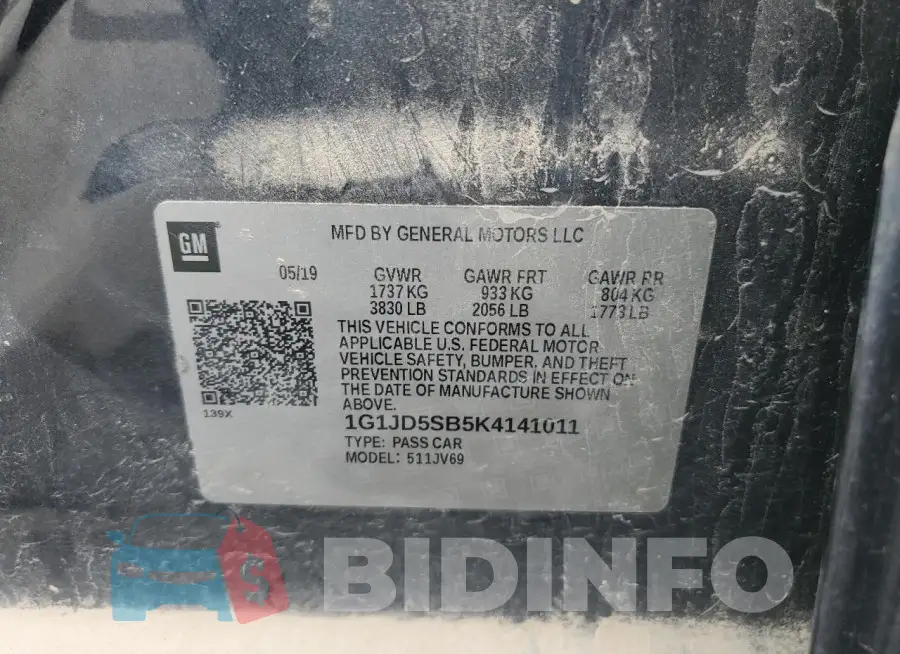 1G1JD5SB5K4141011 Photo# 12