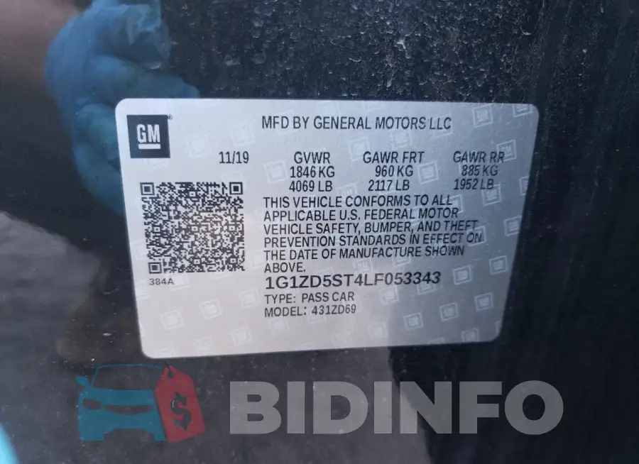 1G1ZD5ST4LF053343 Photo# 12