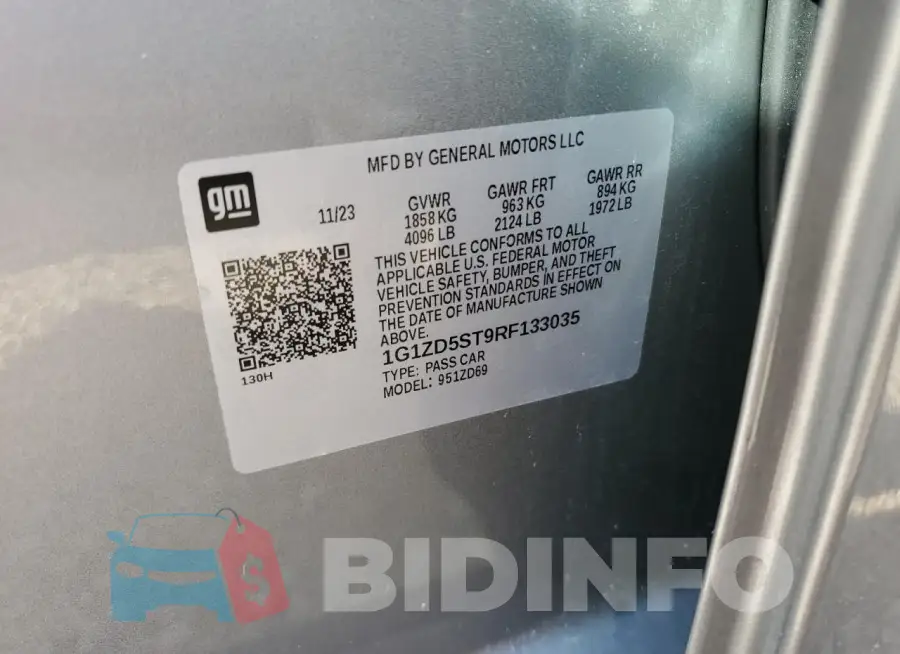 1G1ZD5ST9RF133035 Photo# 13