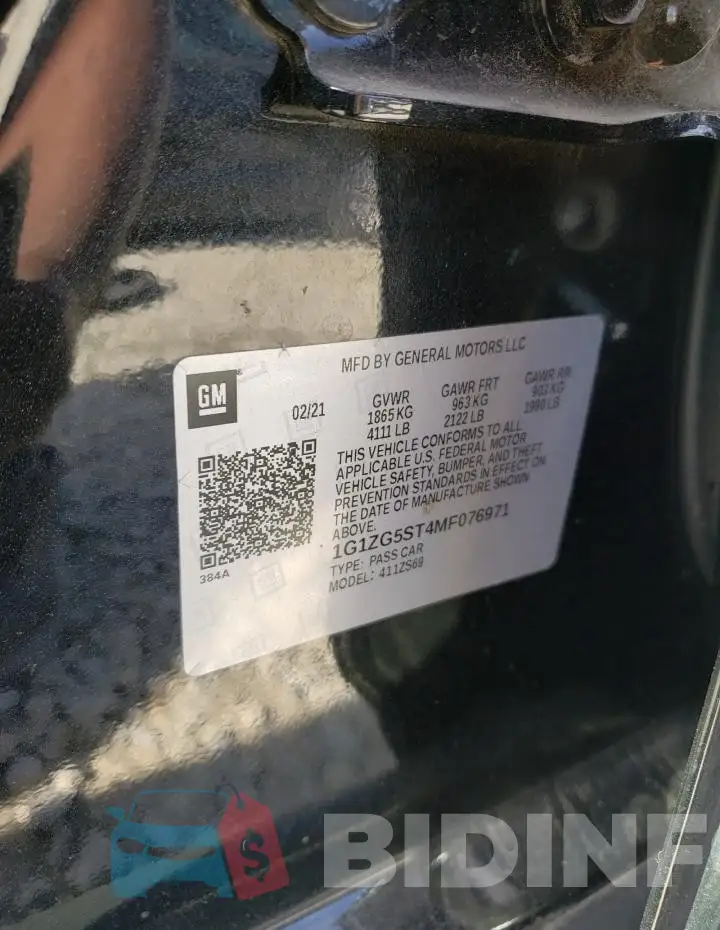 1G1ZG5ST4MF076971 Photo# 13