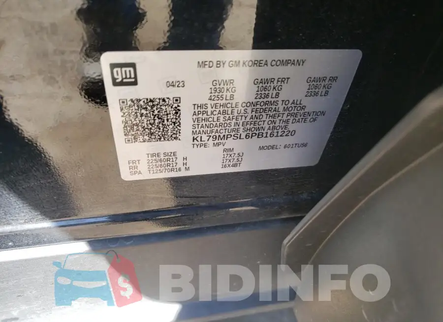 KL79MPSL6PB161220 Photo# 12