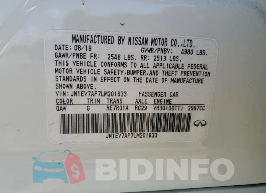JN1EV7AP7LM201633 Photo# 12