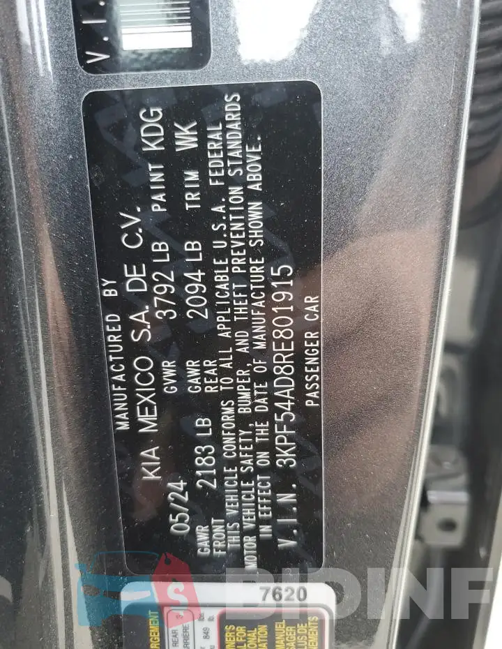 3KPF54AD8RE801915 Photo# 12