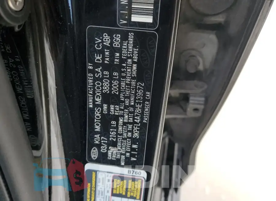 3KPFL4A78HE139672 Photo# 12