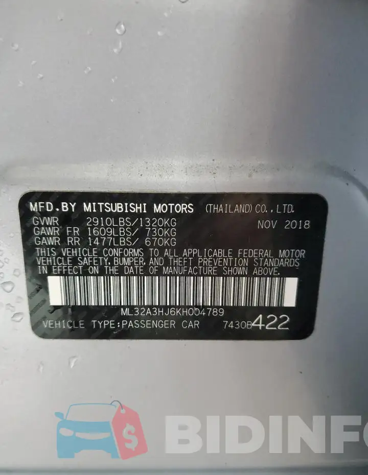 ML32A3HJ6KH004789 Photo# 13