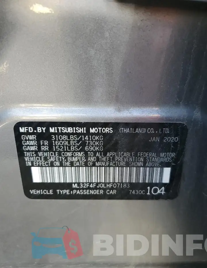 ML32F4FJ0LHF07183 Photo# 12