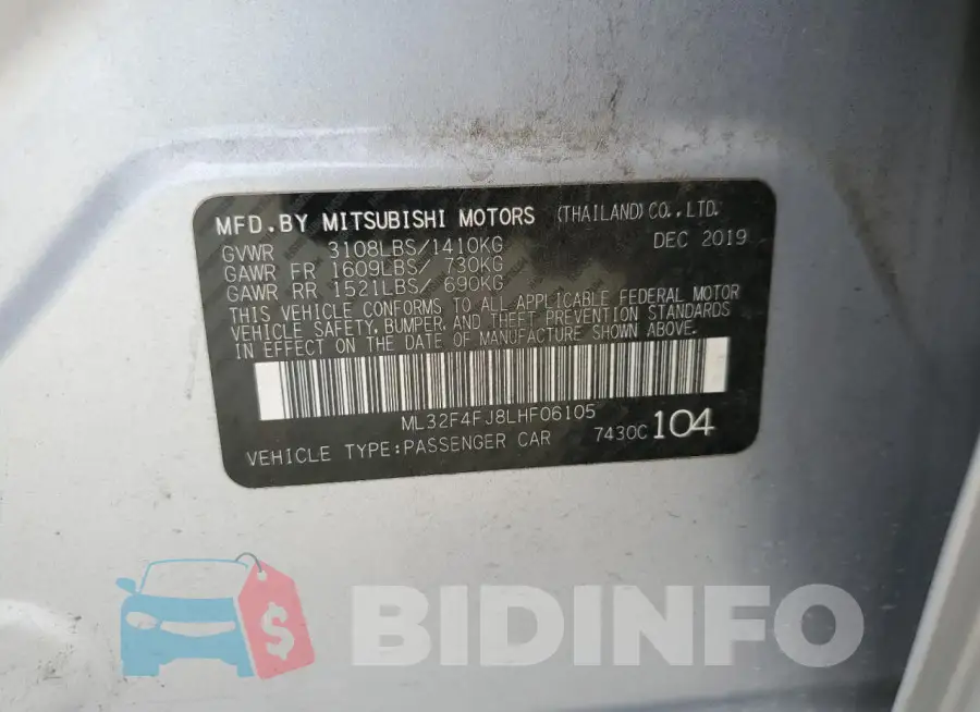 ML32F4FJ8LHF06105 Photo# 12