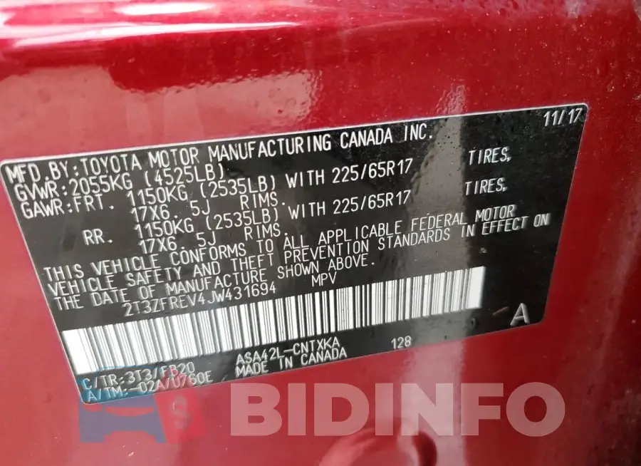 2T3ZFREV4JW431694 Photo# 13