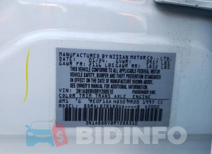 3N1AB8BV8RY288510 Photo# 13
