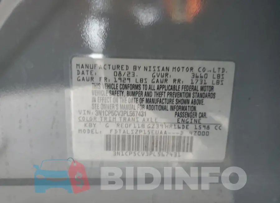 3N1CP5CV3PL567431 Photo# 12