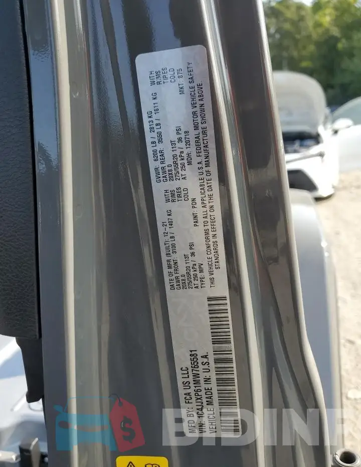 1C4JJXP61MW765581 Photo# 12