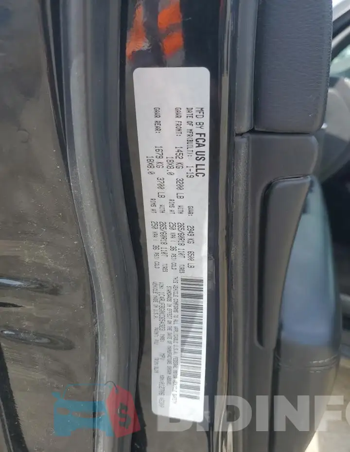 1C4RJFBG0KC654323 Photo# 13